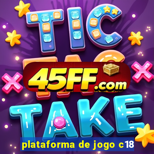plataforma de jogo c18